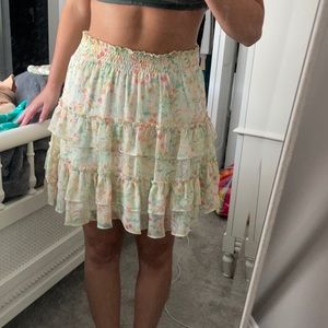 Lauren Conrad Ruffle Skirt